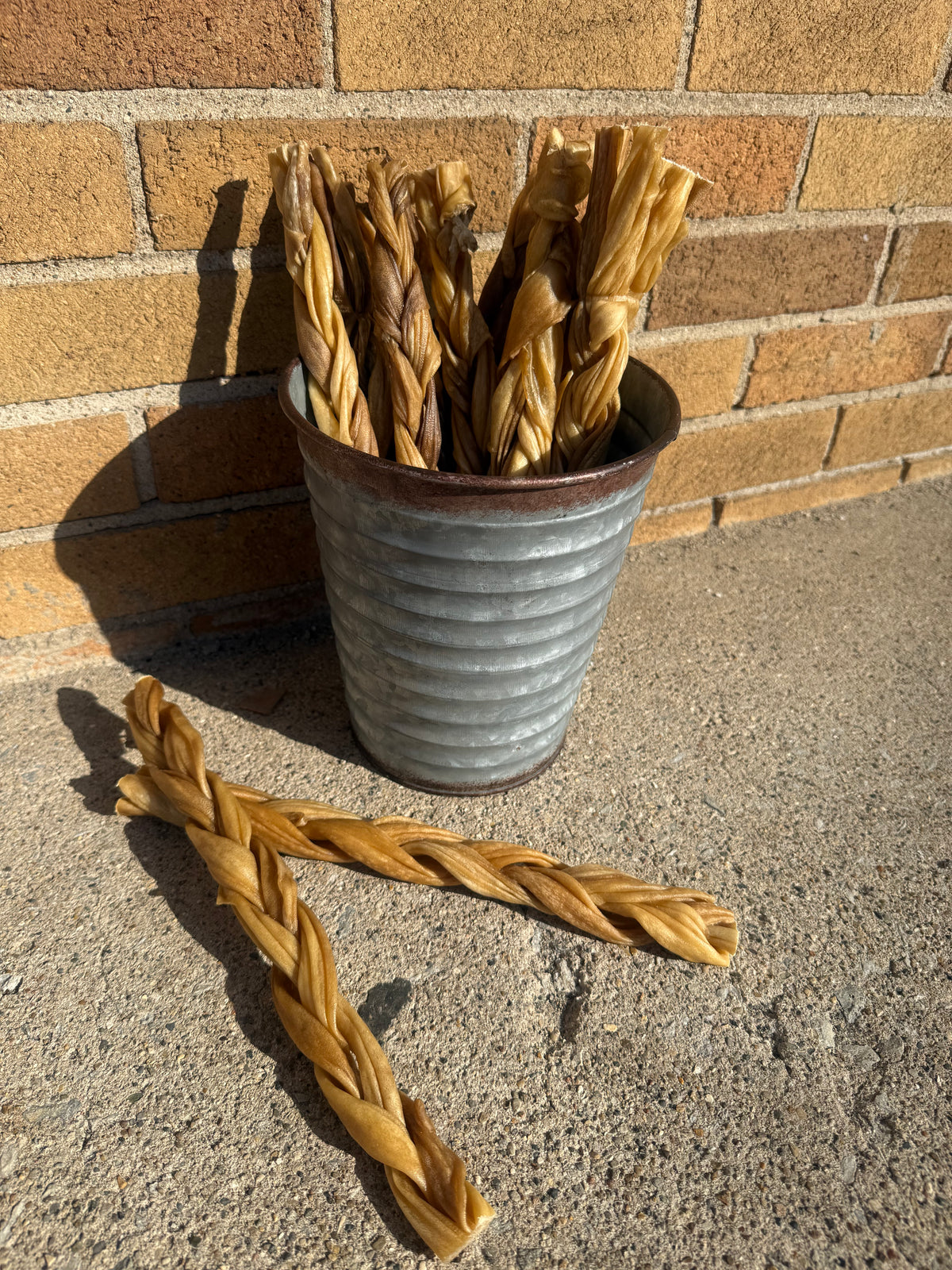 12" Braided Lamb Collagen