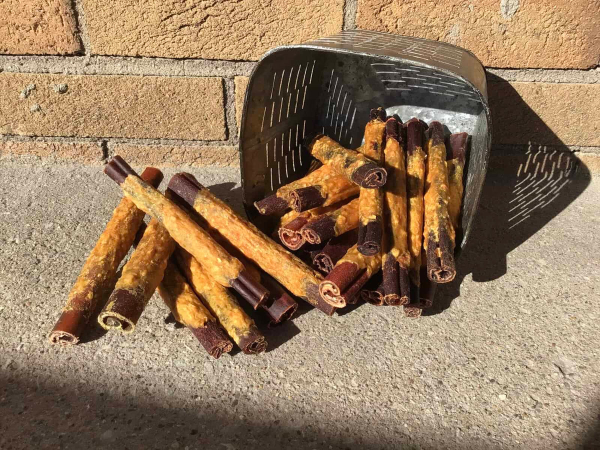 Six inch collagen stick with chicken