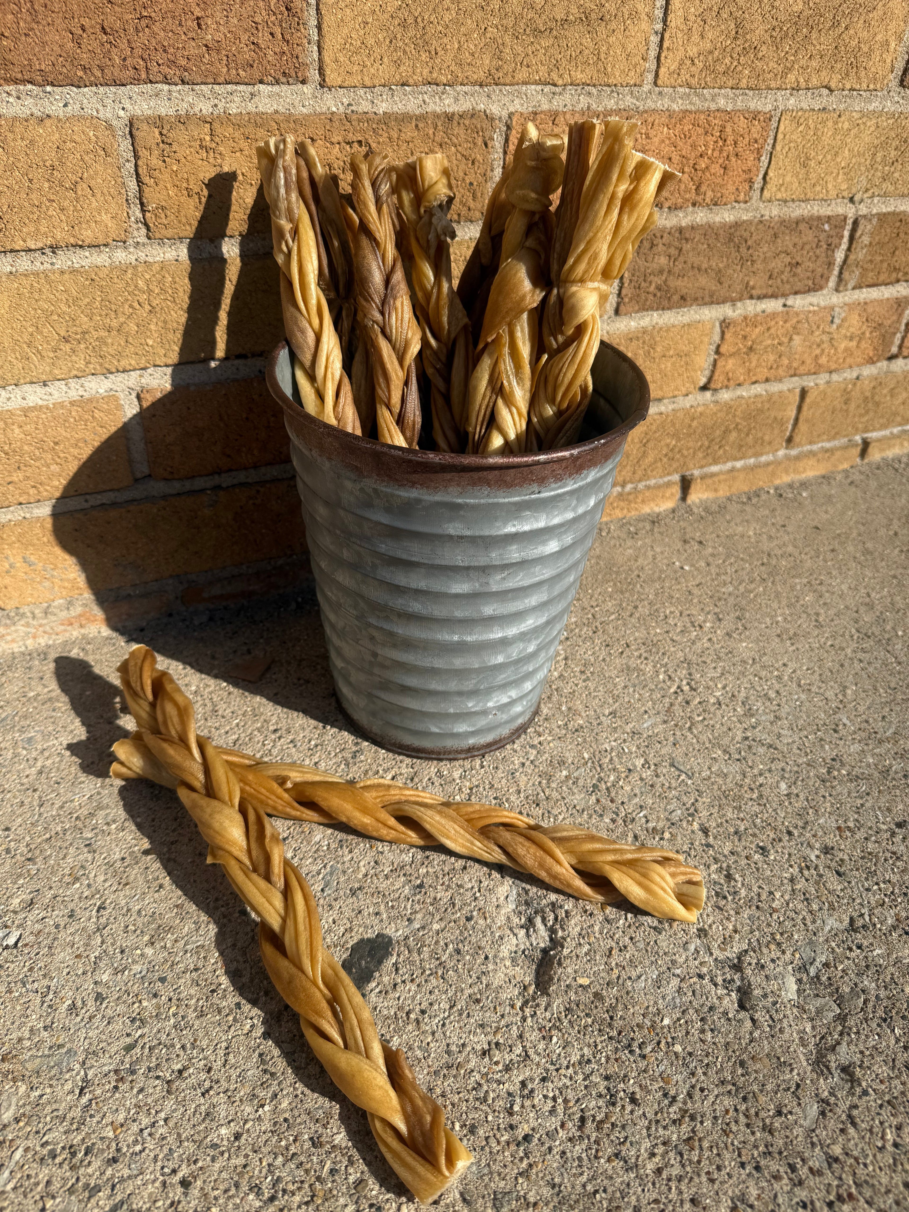 12" Braided Lamb Collagen