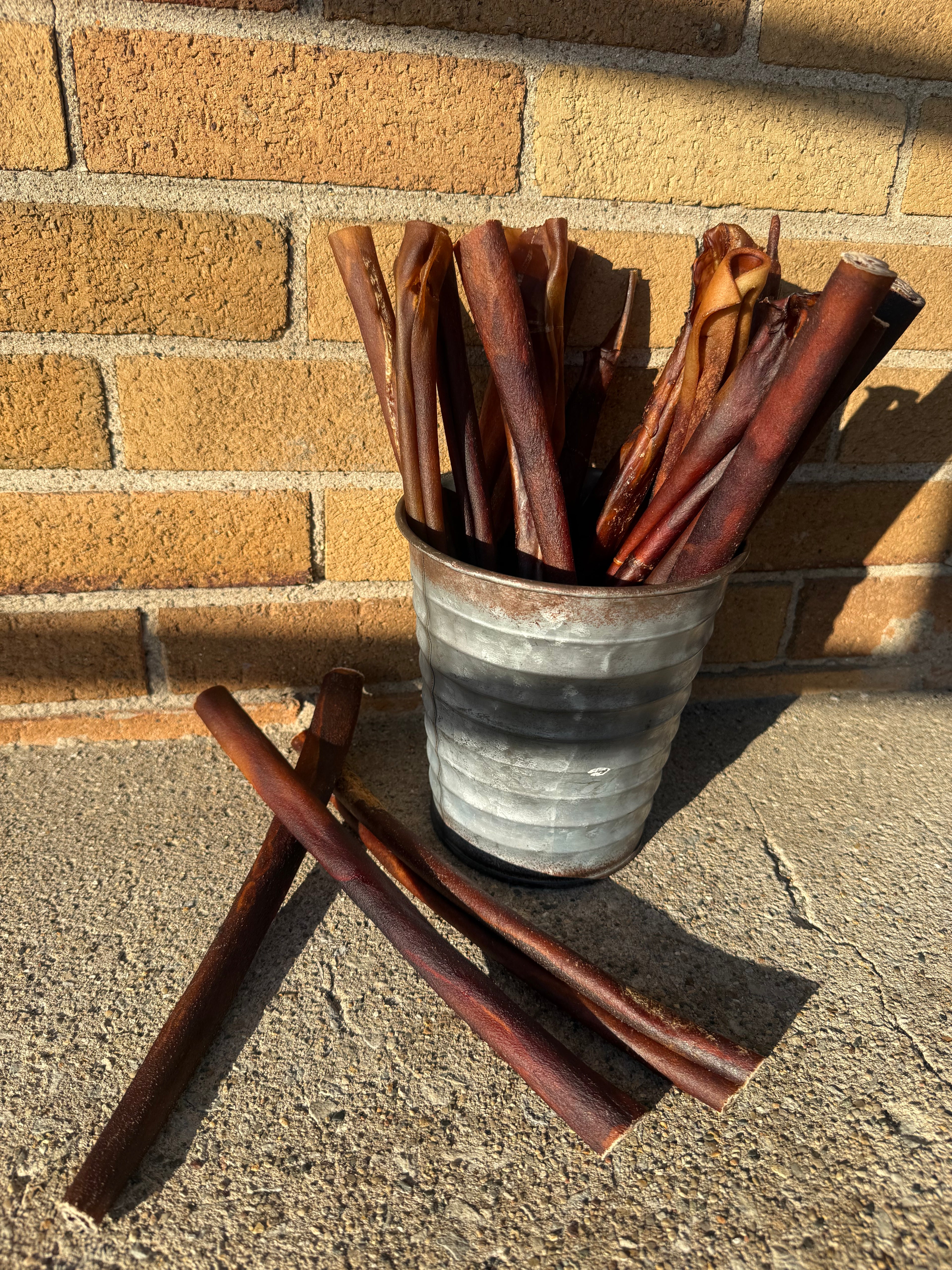 12" Plain Collagen Stick