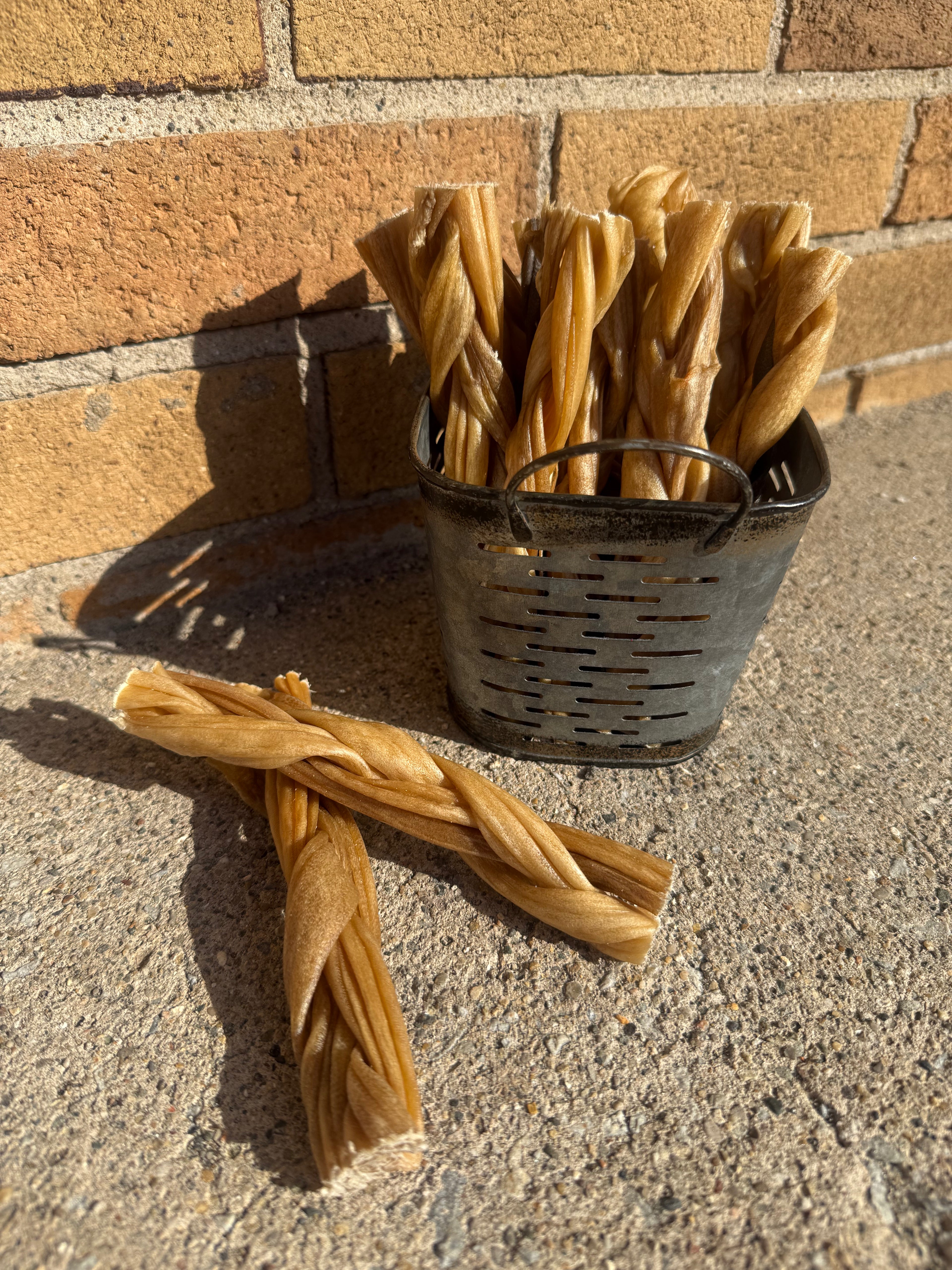 6" Braided Lamb Collagen