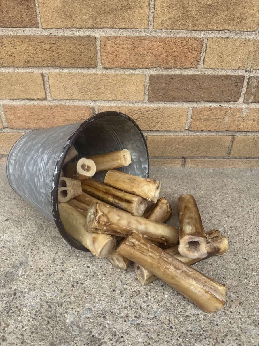 Five to six inch center cut beef bone