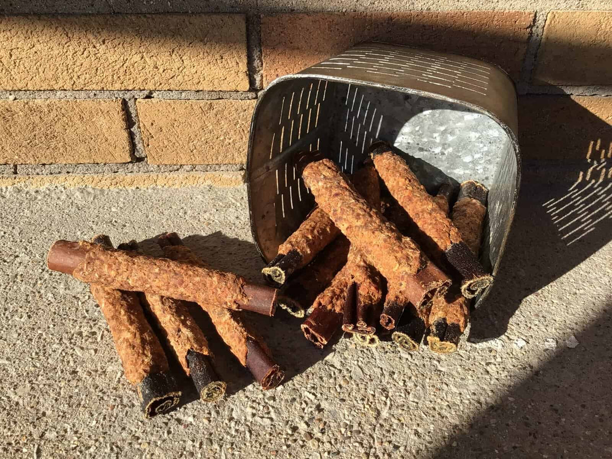 Six inch collagen stick with beef