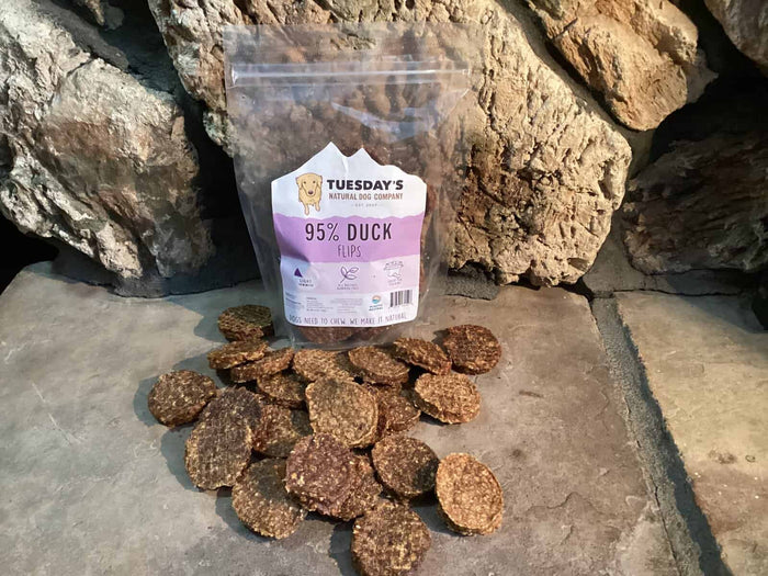Duck flips, soft round cookie treats