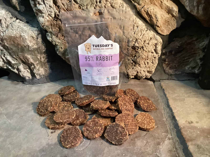 Rabbit flips, soft round cookie treats